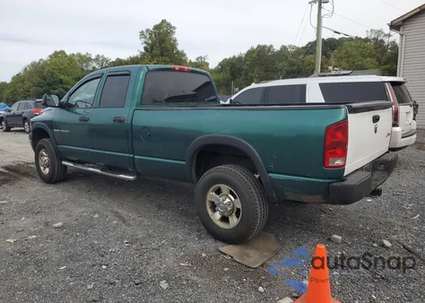 2004 Dodge Ram 2500 St из США, поврежденный, VIN 1D7KU28D64J114638